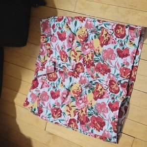 Floral Mini Skirt